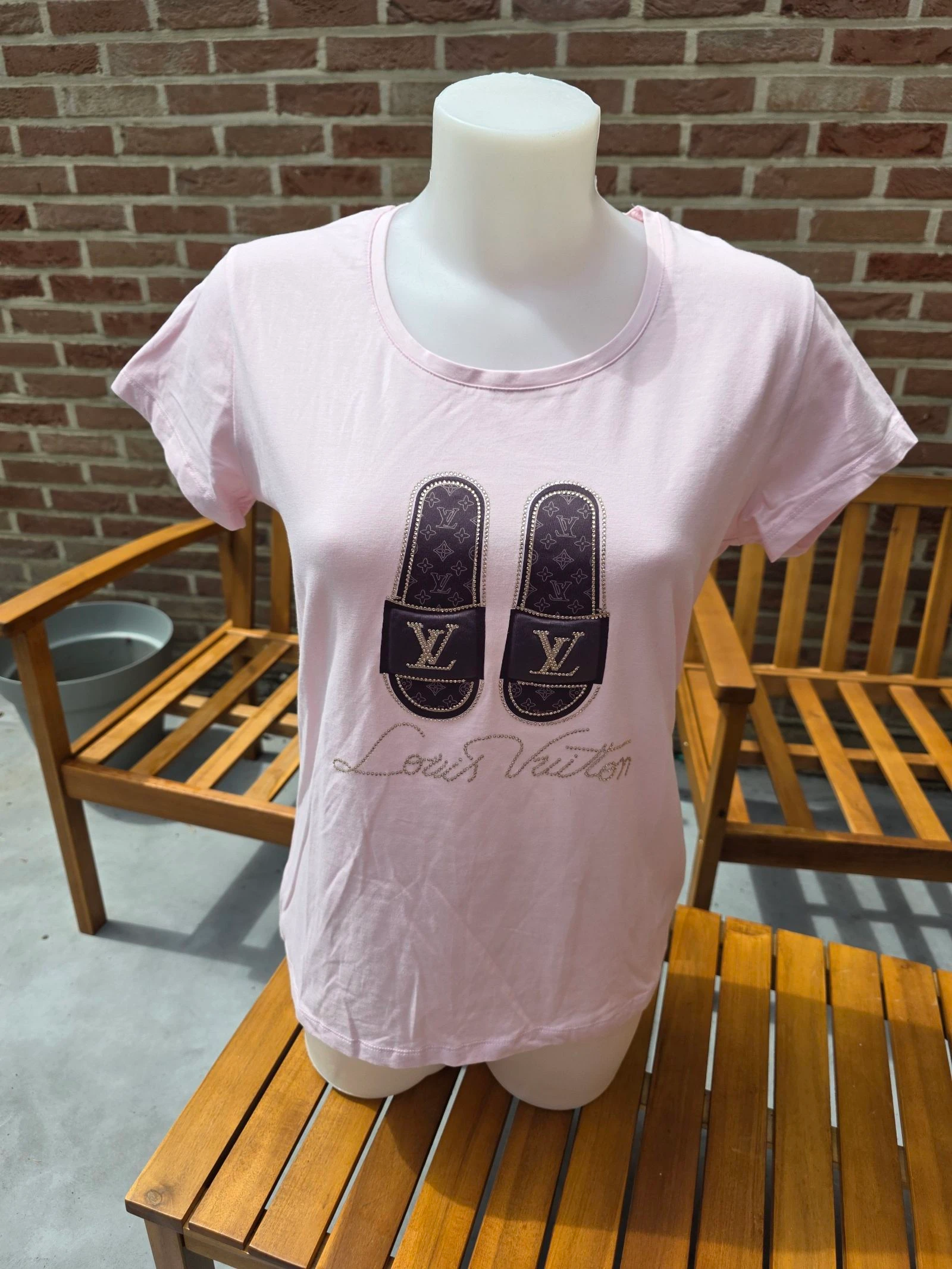 T-Shirt rosa feminina – photo 2
